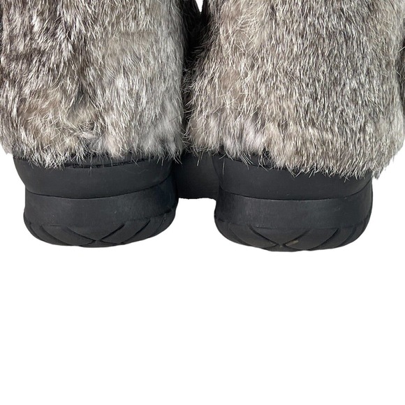 Bearpaw Tama Womens Suede and Fur Water Shedding Mid-Calf Winter Boot - Picture 6 of 12